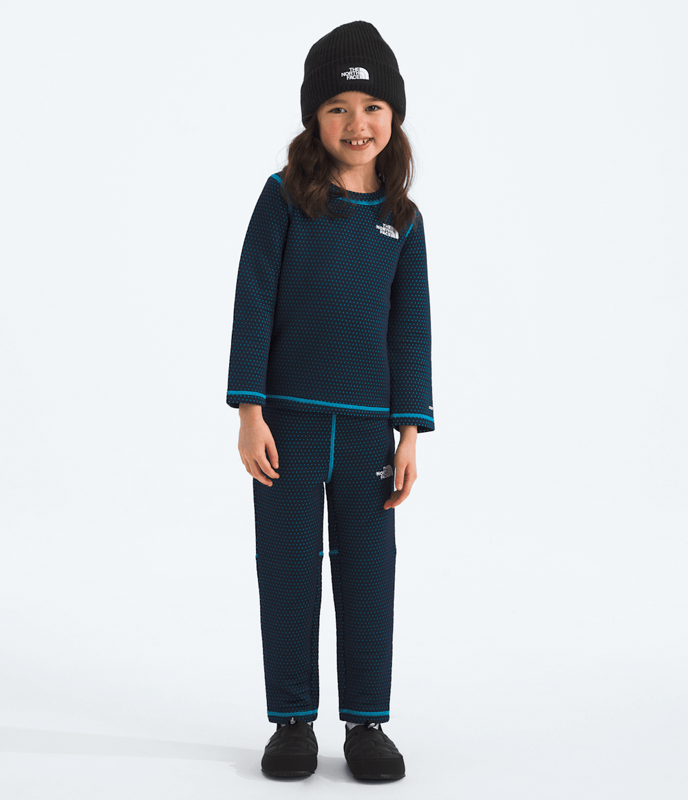Kids’ DOTKNIT™ Thermal Set Summit Navy/Meridian Blue