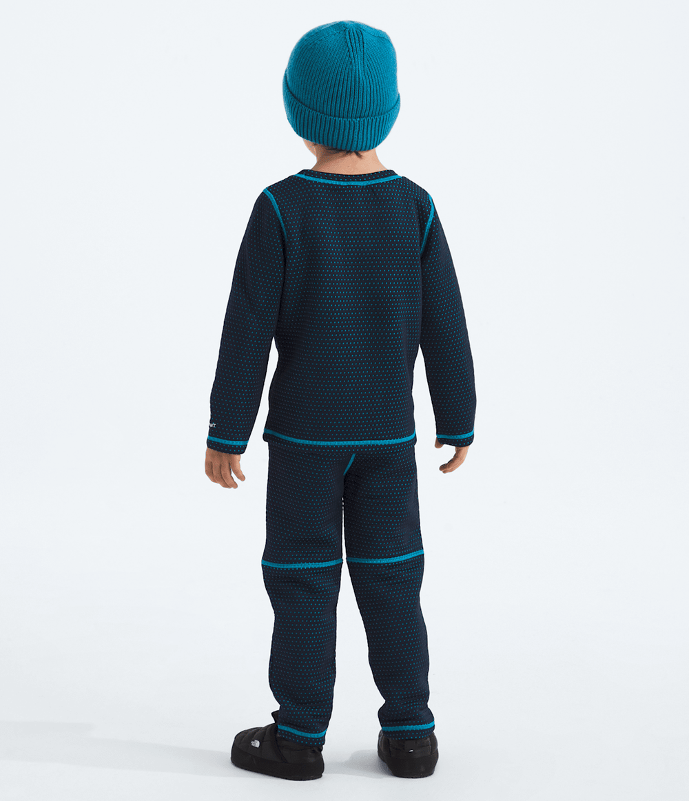 Kids’ DOTKNIT™ Thermal Set Summit Navy/Meridian Blue