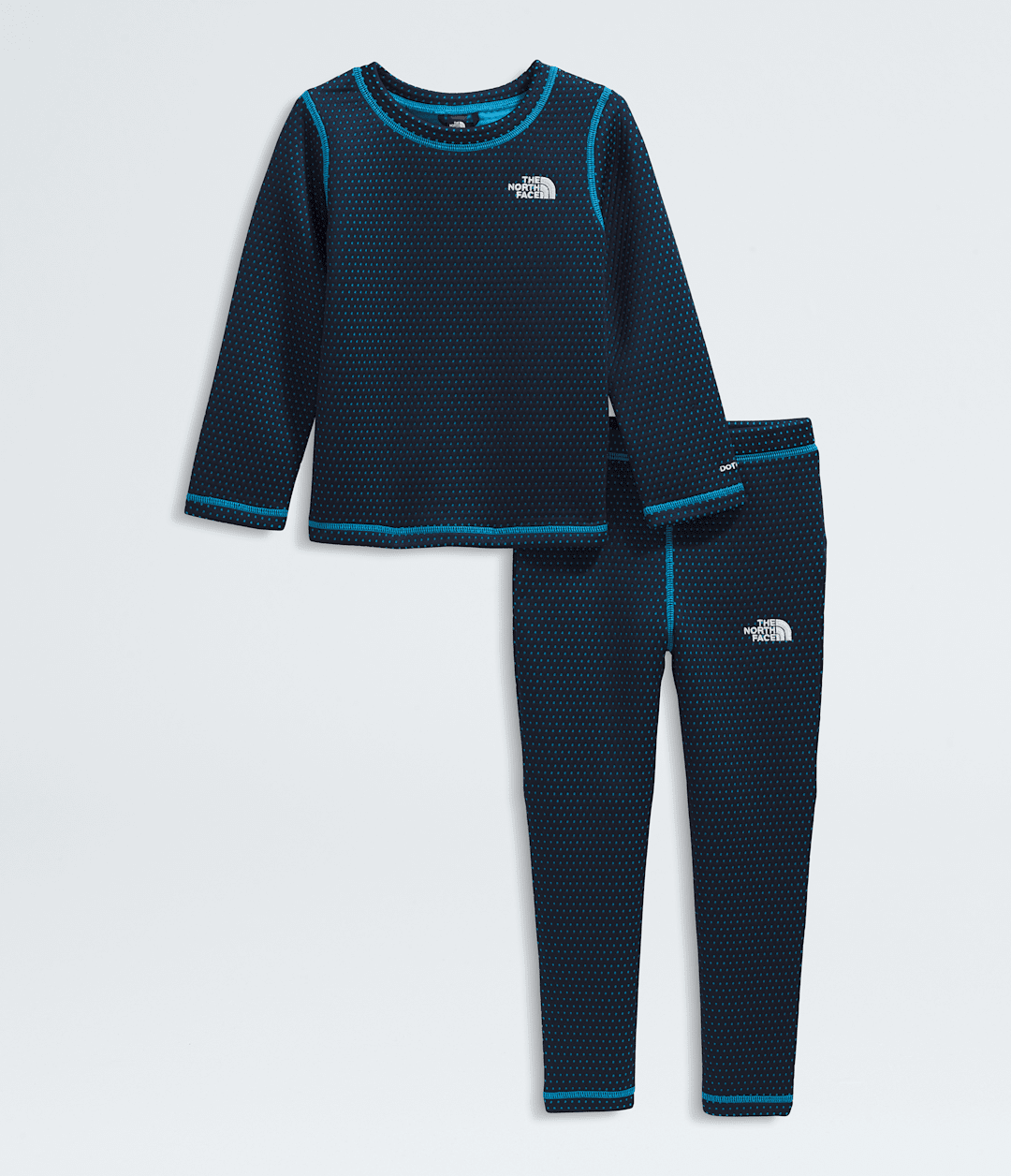 Kids’ DOTKNIT™ Thermal Set Summit Navy/Meridian Blue