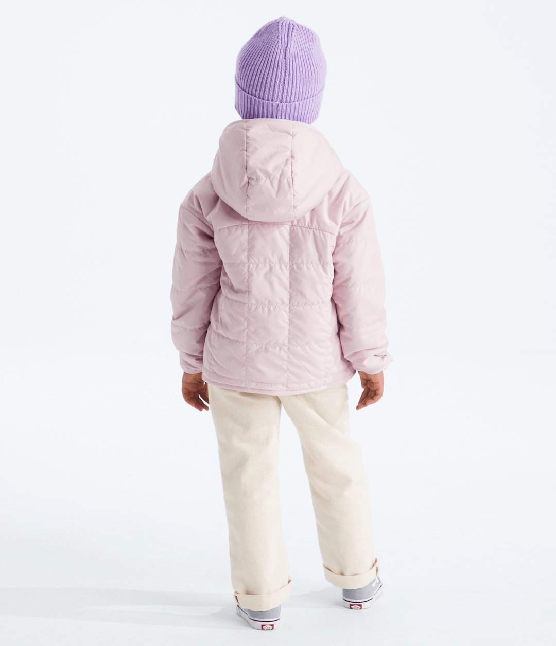 Girls’ Reversible Shasta Full-Zip Hooded Jacket Pale Blossom