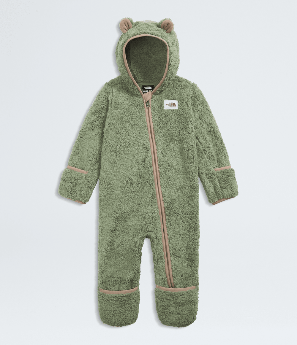 Baby Cabin Fleece One-Piece Bark Mist/Mushroom Grey