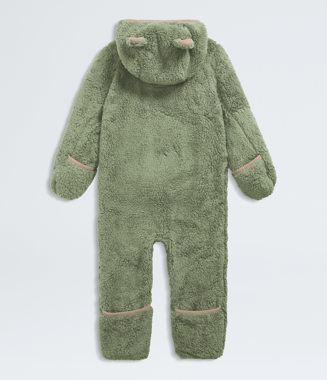 Baby Cabin Fleece One-Piece Bark Mist/Mushroom Grey