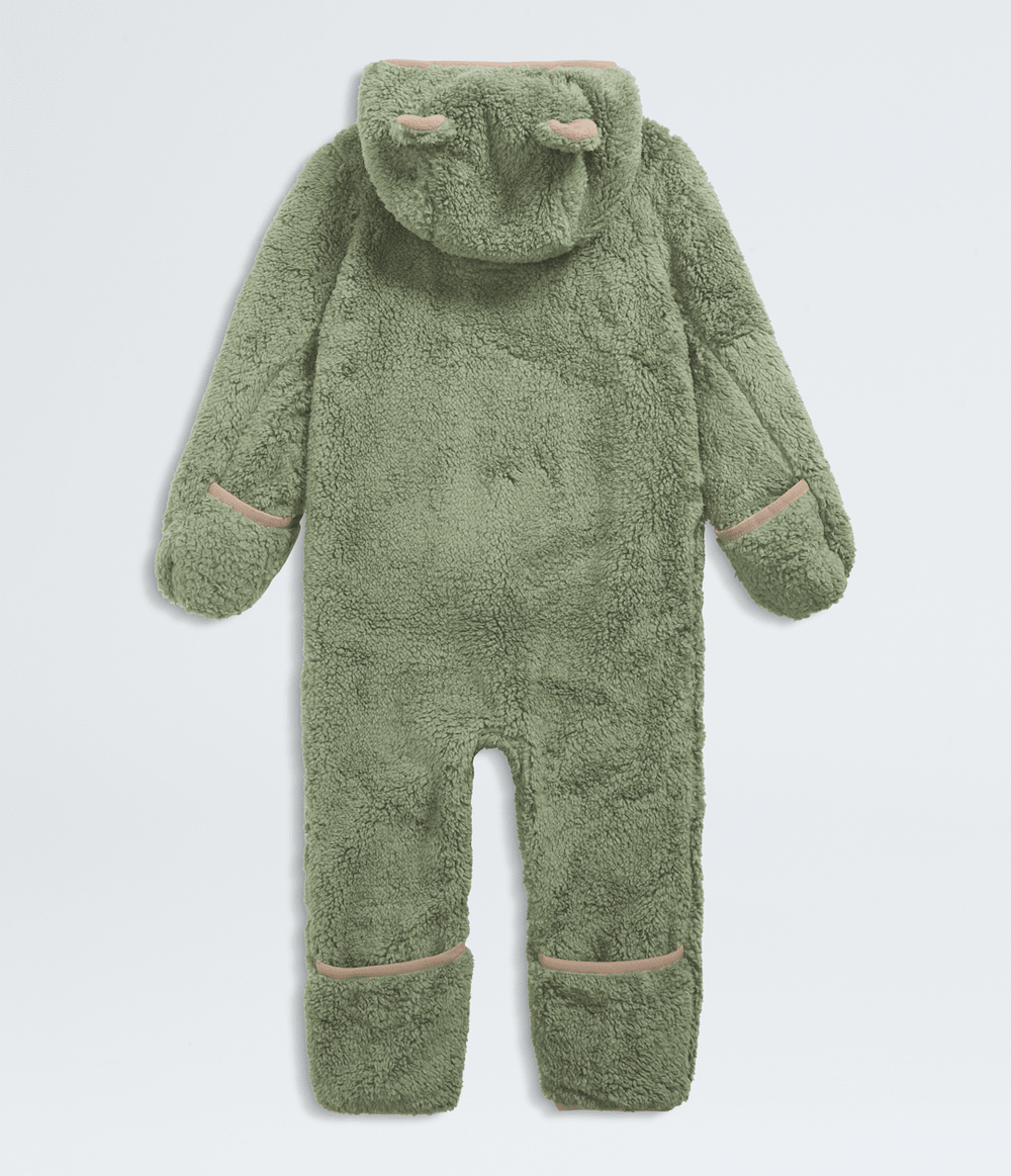 Baby Cabin Fleece One-Piece Bark Mist/Mushroom Grey