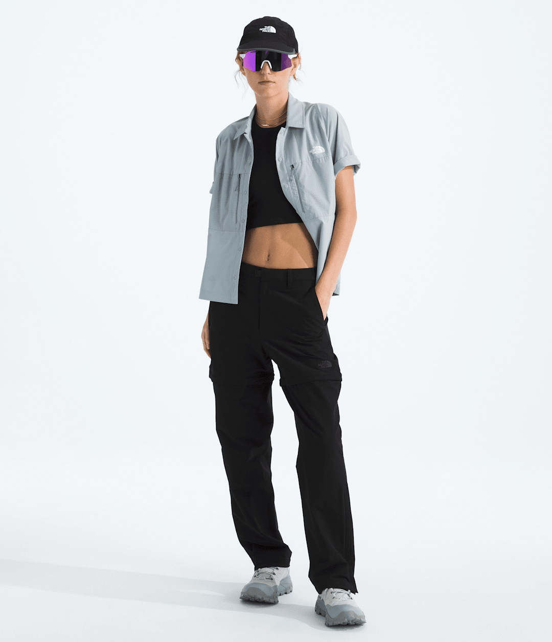 Women’s Basin Convertible Pants TNF Black