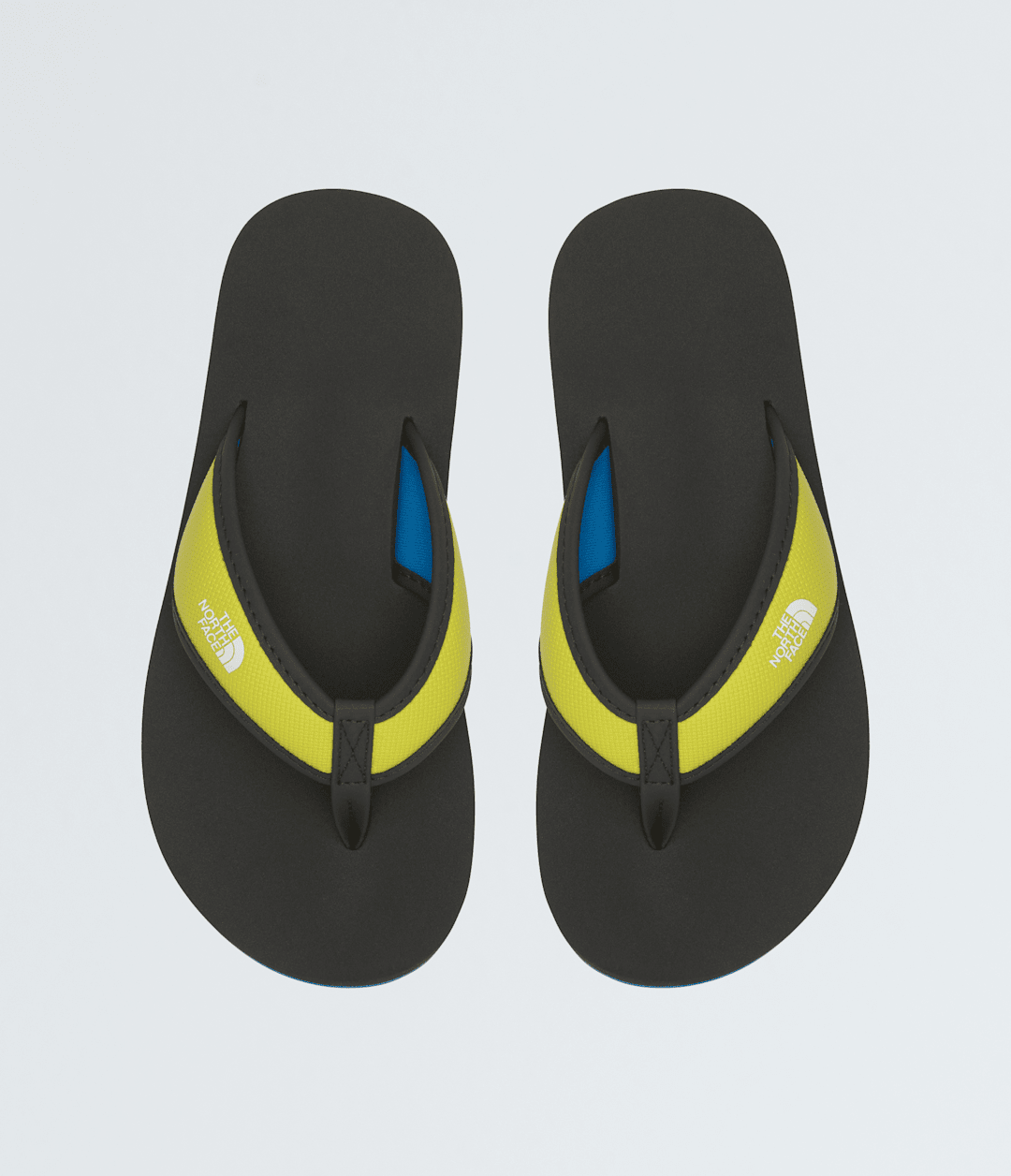 Youth Base Camp Flip-Flops Sulphur Spring Green/Hero Blue
