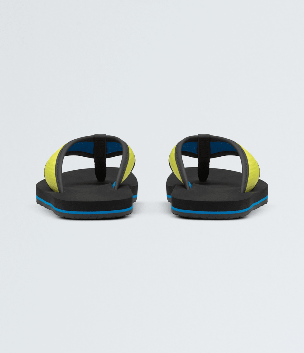 Youth Base Camp Flip-Flops Sulphur Spring Green/Hero Blue