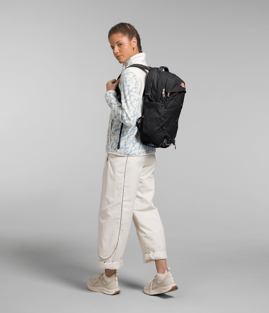 Women’s Borealis Luxe Backpack TNF Black/Burnt Coral