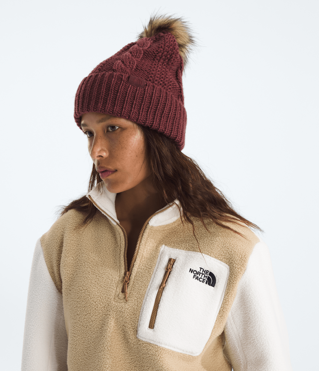 Women’s Oh Mega Fur Pom Beanie Sumac