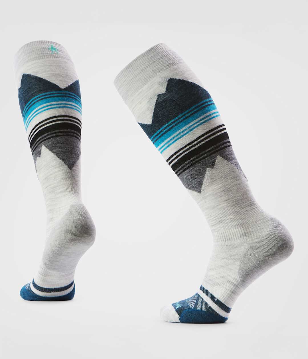 TNF X Smartwool Women's Ski Targeted Cushion Pattern OTC Socks ASH
