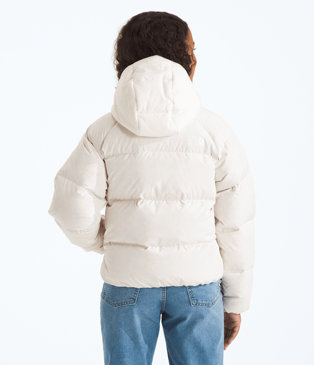 Girls’ North Down Hooded Jacket White Dune