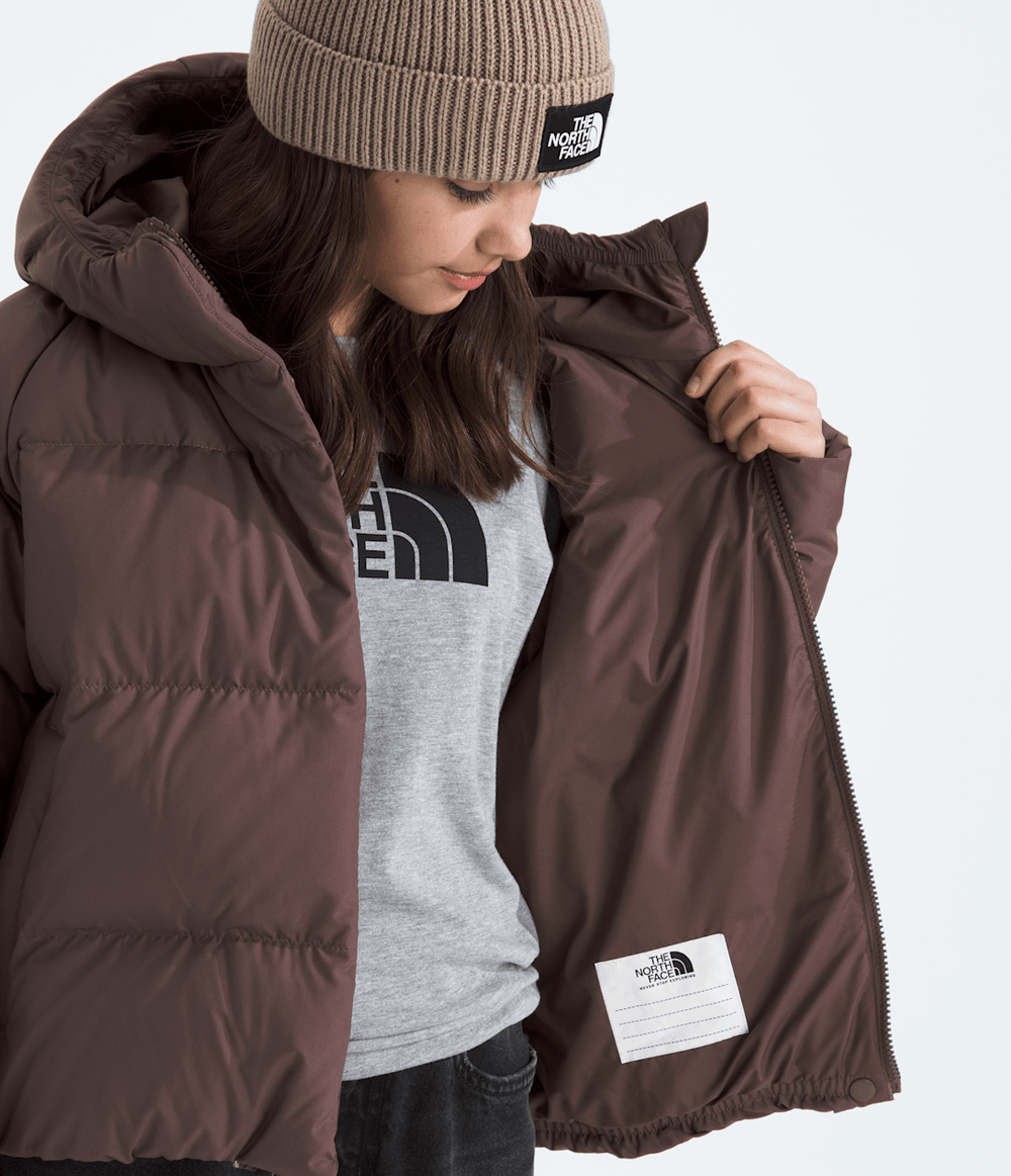 Girls’ North Down Hooded Jacket Tawny Quartz