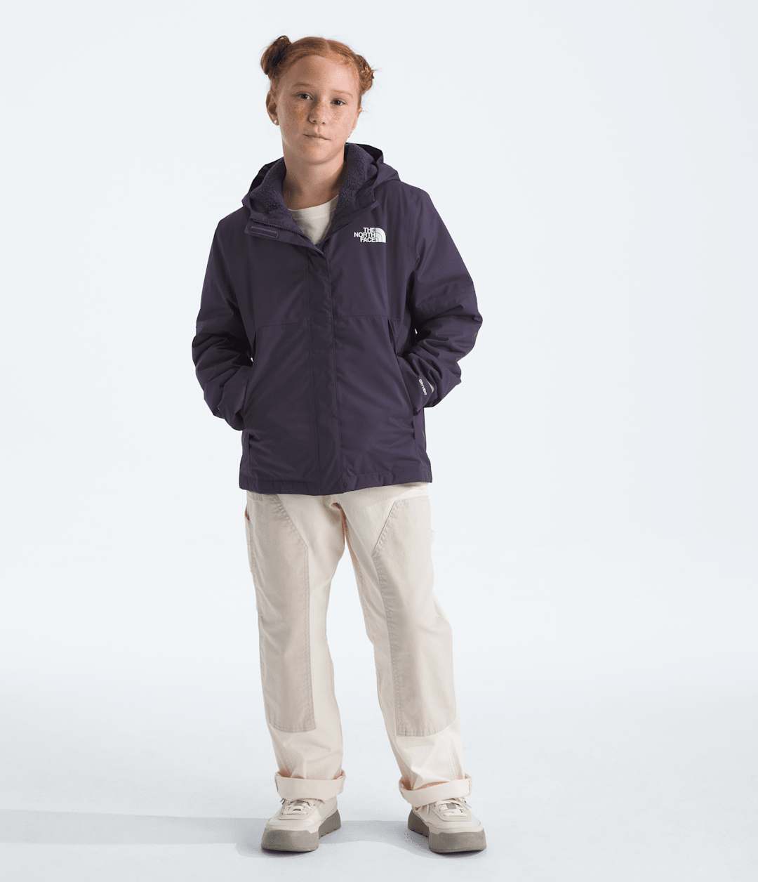 Girls’ Warm Antora Rain Jacket Endless Dusk