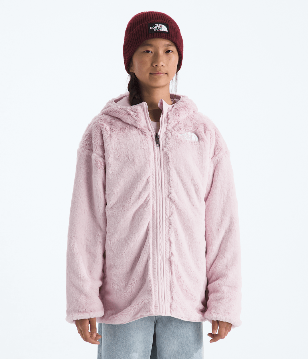 Girls’ Reversible Shasta Short Parka Pale Blossom