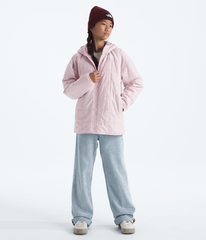 Girls’ Reversible Shasta Short Parka Pale Blossom