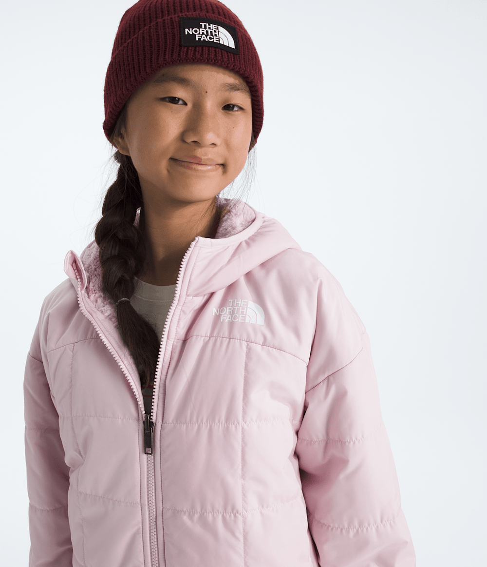 Girls’ Reversible Shasta Short Parka Pale Blossom