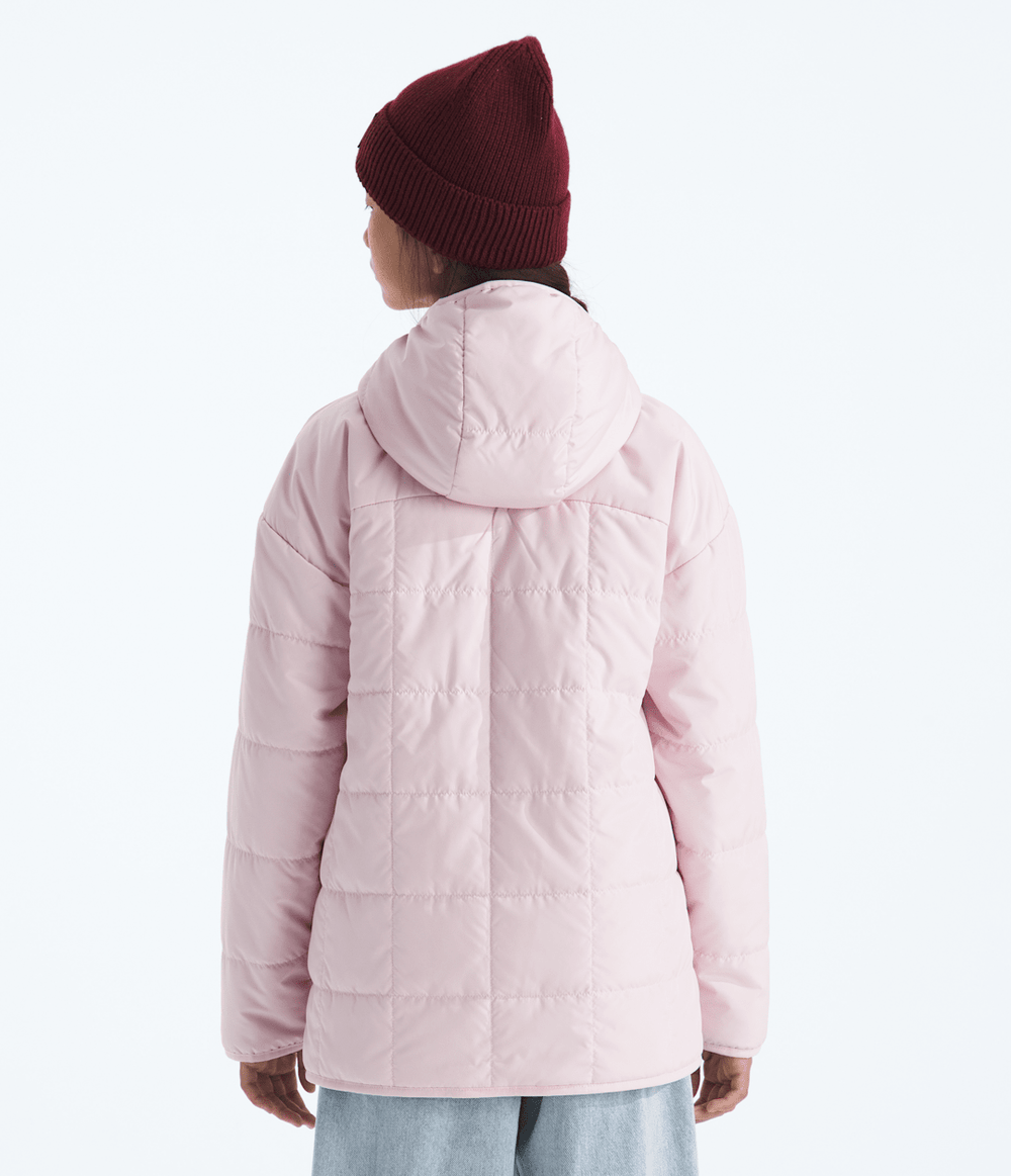 Girls’ Reversible Shasta Short Parka Pale Blossom