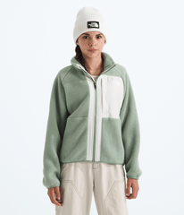 Girls’ Yumiori Full-Zip Jacket Slate Moss/White Dune