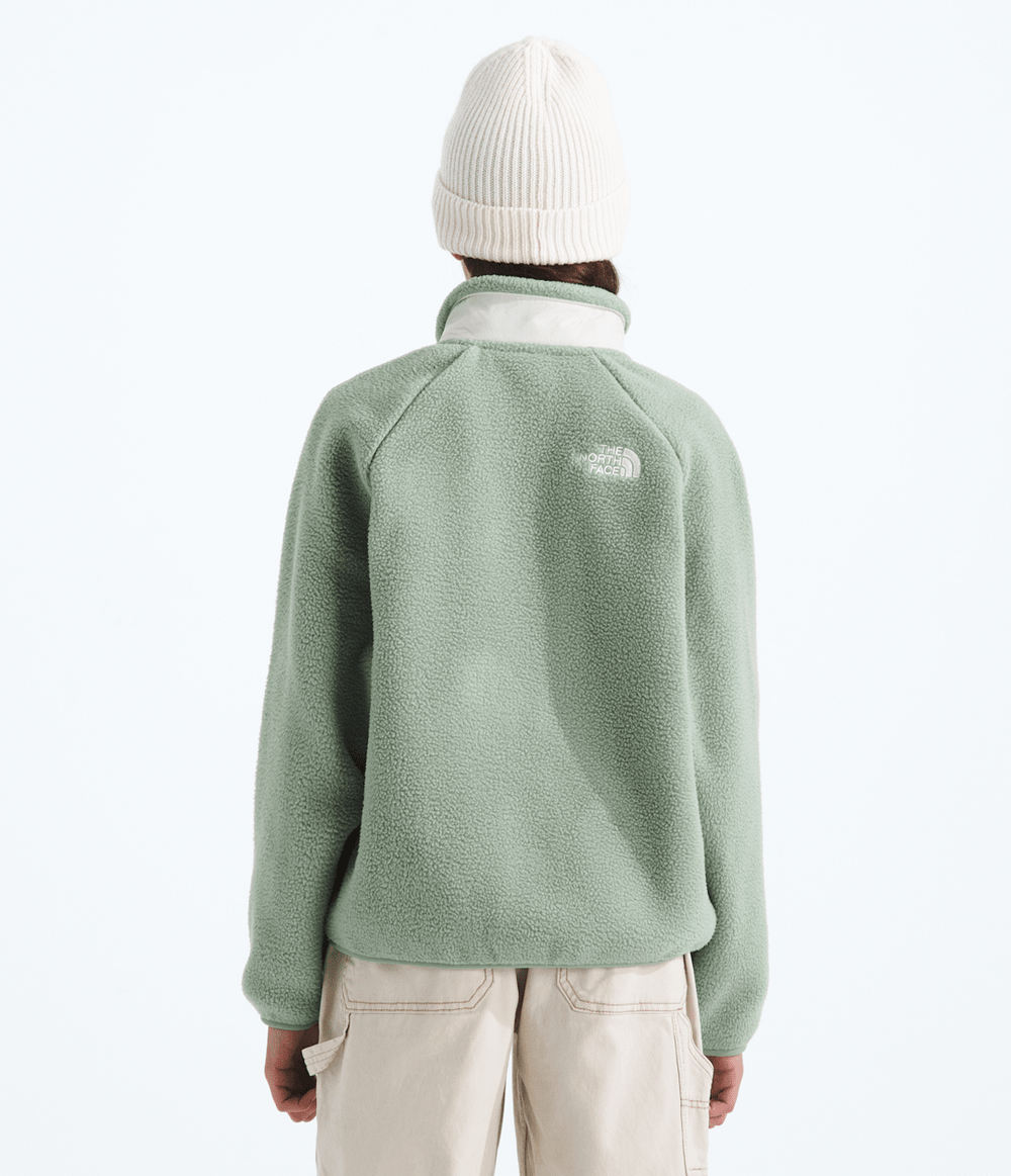 Girls’ Yumiori Full-Zip Jacket Slate Moss/White Dune