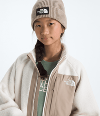 Girls’ Yumiori Full-Zip Jacket White Dune/Mushroom Grey