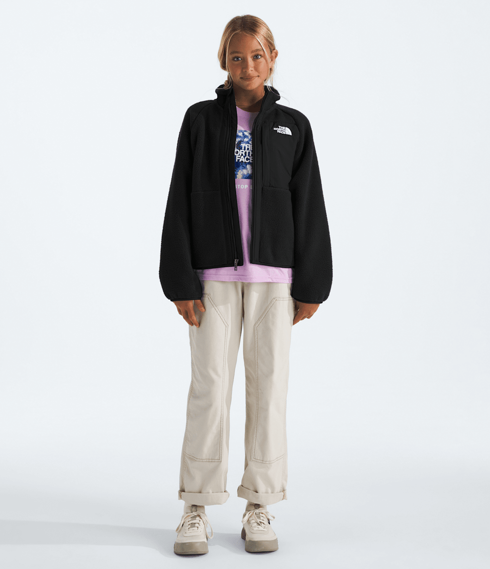 Girls’ Yumiori Full-Zip Jacket TNF Black
