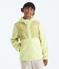 Girls’ Antora Rain Jacket Lemon Mist/Pear