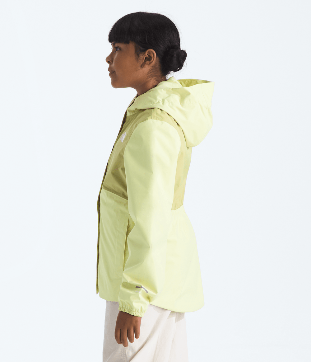 Girls’ Antora Rain Jacket Lemon Mist/Pear