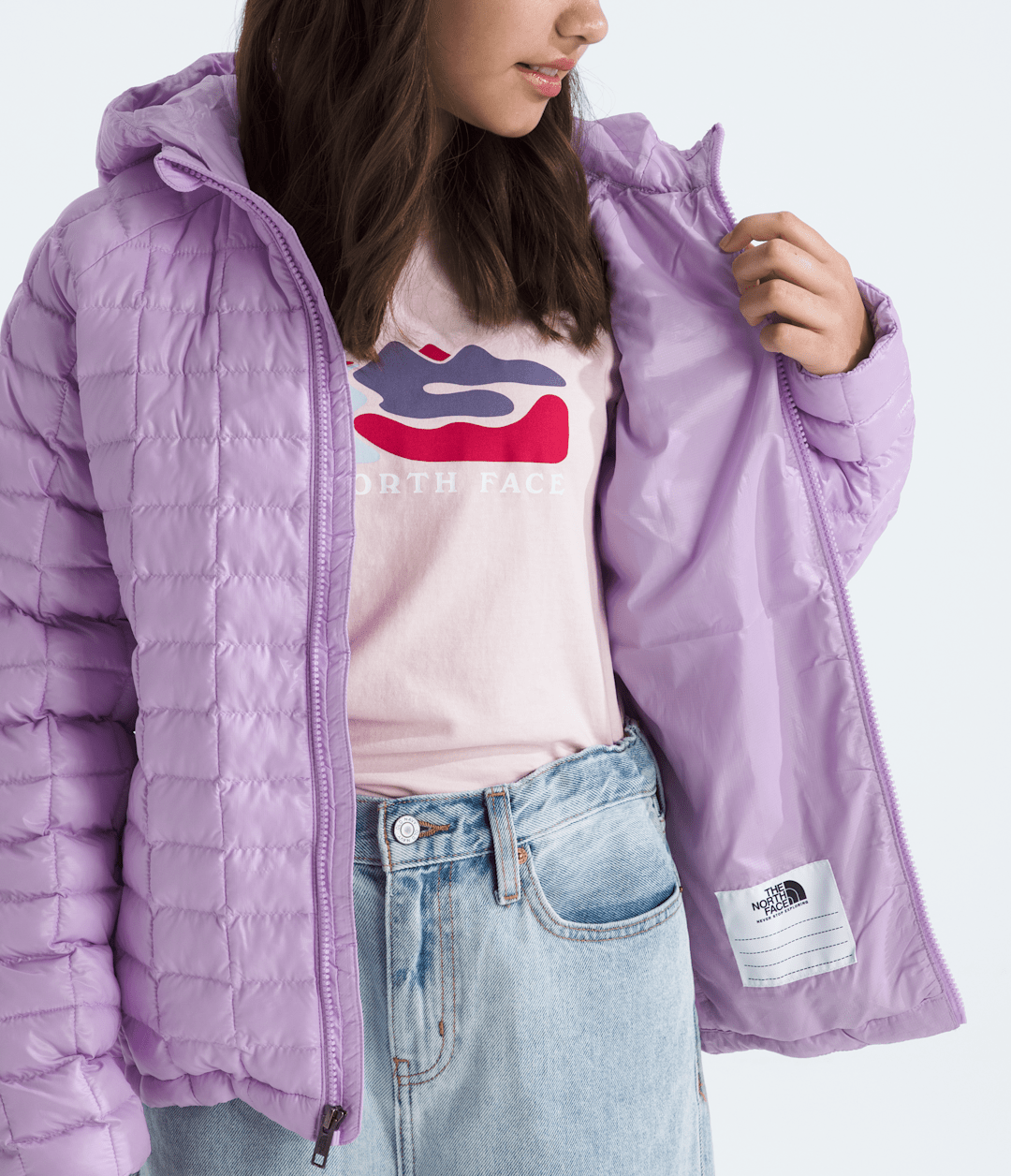 Boys’ & Girls’ THERMOBALL™ Hooded Jacket Lite Lilac
