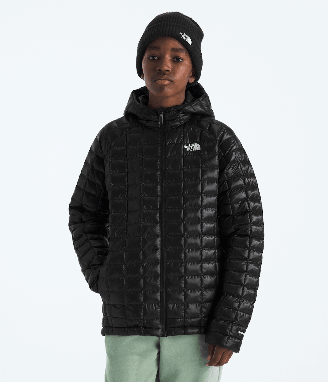 Boys’ & Girls’ THERMOBALL™ Hooded Jacket TNF Black