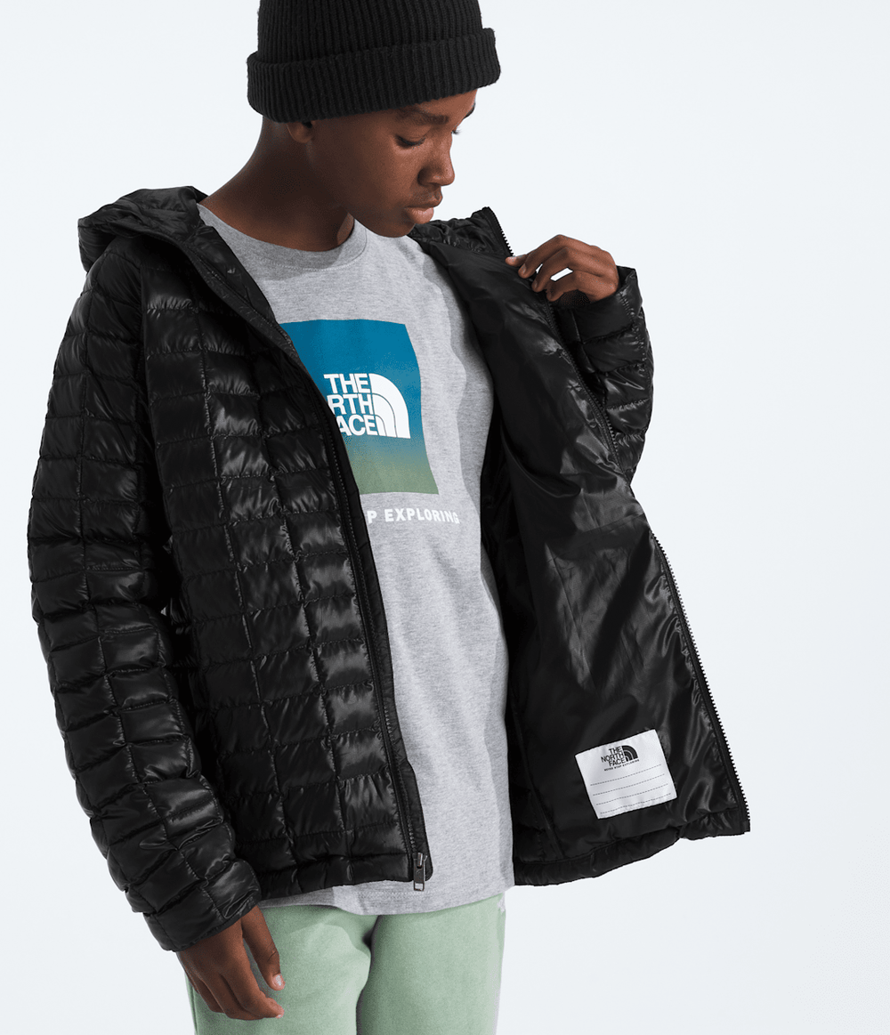 Boys’ & Girls’ THERMOBALL™ Hooded Jacket TNF Black