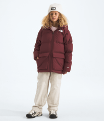 Boys’ & Girls’ North Down Fleece-Lined Short Parka Sumac