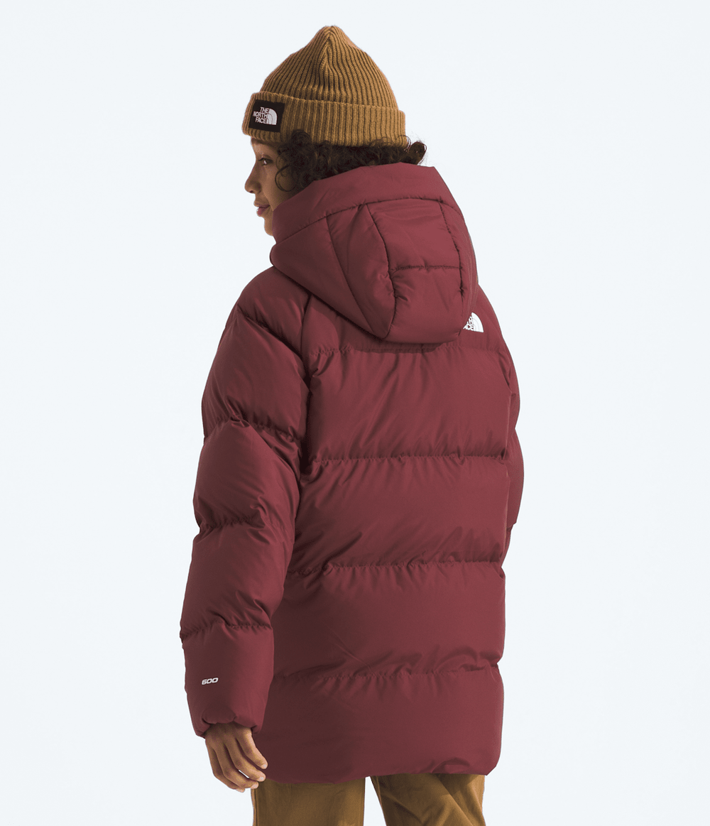 Boys’ & Girls’ North Down Fleece-Lined Short Parka Sumac