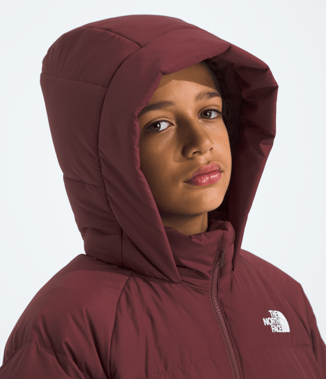 Boys’ & Girls’ North Down Fleece-Lined Short Parka Sumac
