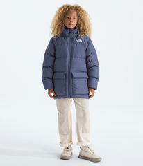 Boys’ & Girls’ North Down Fleece-Lined Short Parka Twilight Galaxy