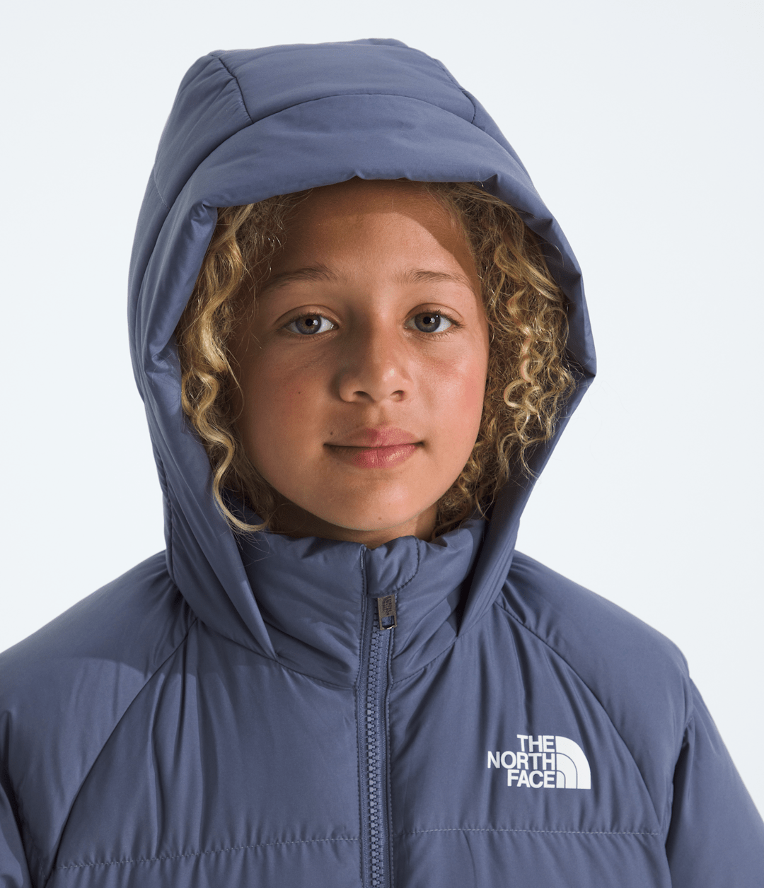 Boys’ & Girls’ North Down Fleece-Lined Short Parka Twilight Galaxy
