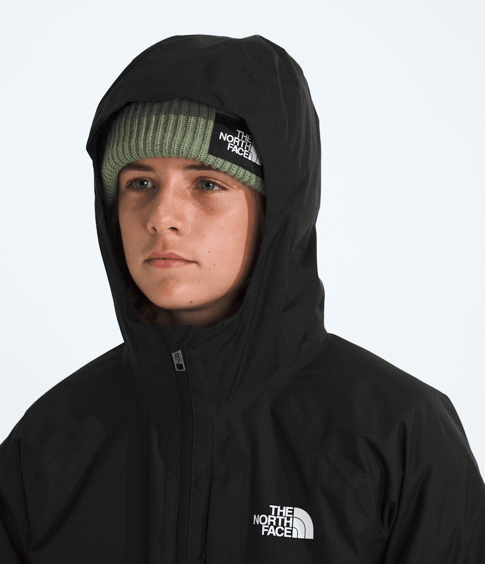 Boys’ & Girls’ Perrito 4-N-1 Hooded Jacket TNF Black