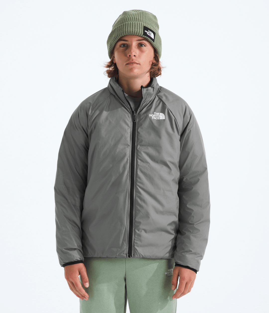 Boys’ & Girls’ Perrito 4-N-1 Hooded Jacket TNF Black
