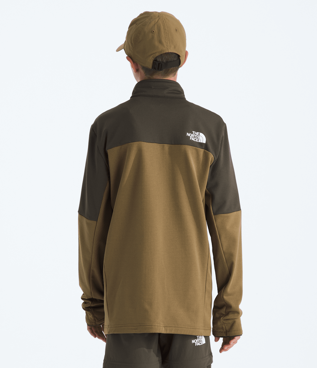 Boys’ & Girls’ Hike Mid Layer Full-Zip New Taupe Green-Cedar