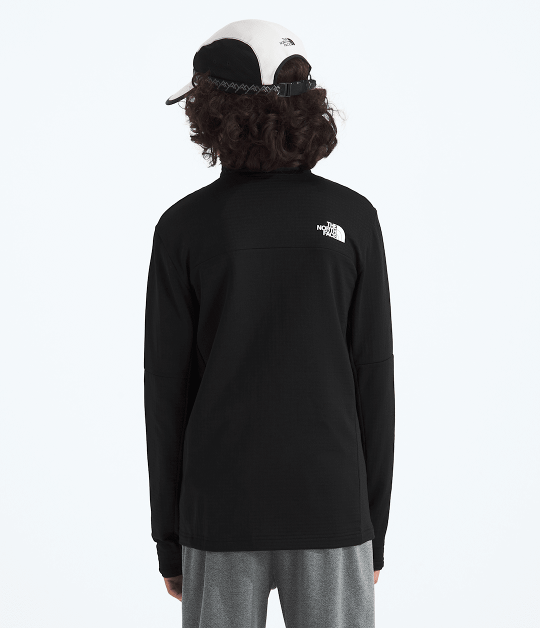 Boys’ & Girls’ Hike Mid Layer Full-Zip TNF Black