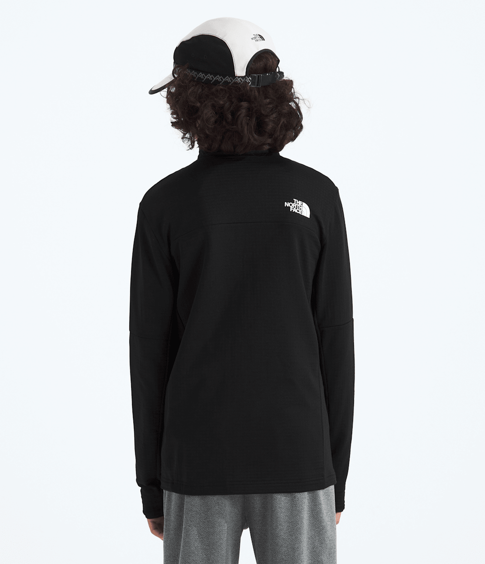 Boys’ & Girls’ Hike Mid Layer Full-Zip TNF Black