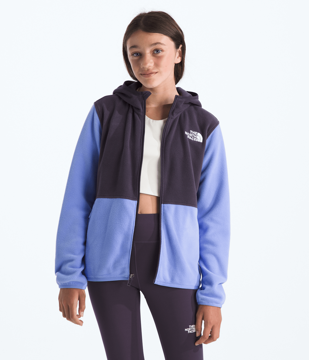 Boys’ & Girls’ Glacier Full-Zip Hoodie Periwinkle Glow/Endless Dusk