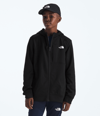 Boys’ & Girls’ TNF™ Performance Fleece Full-Zip Hooded Jacket TNF Black