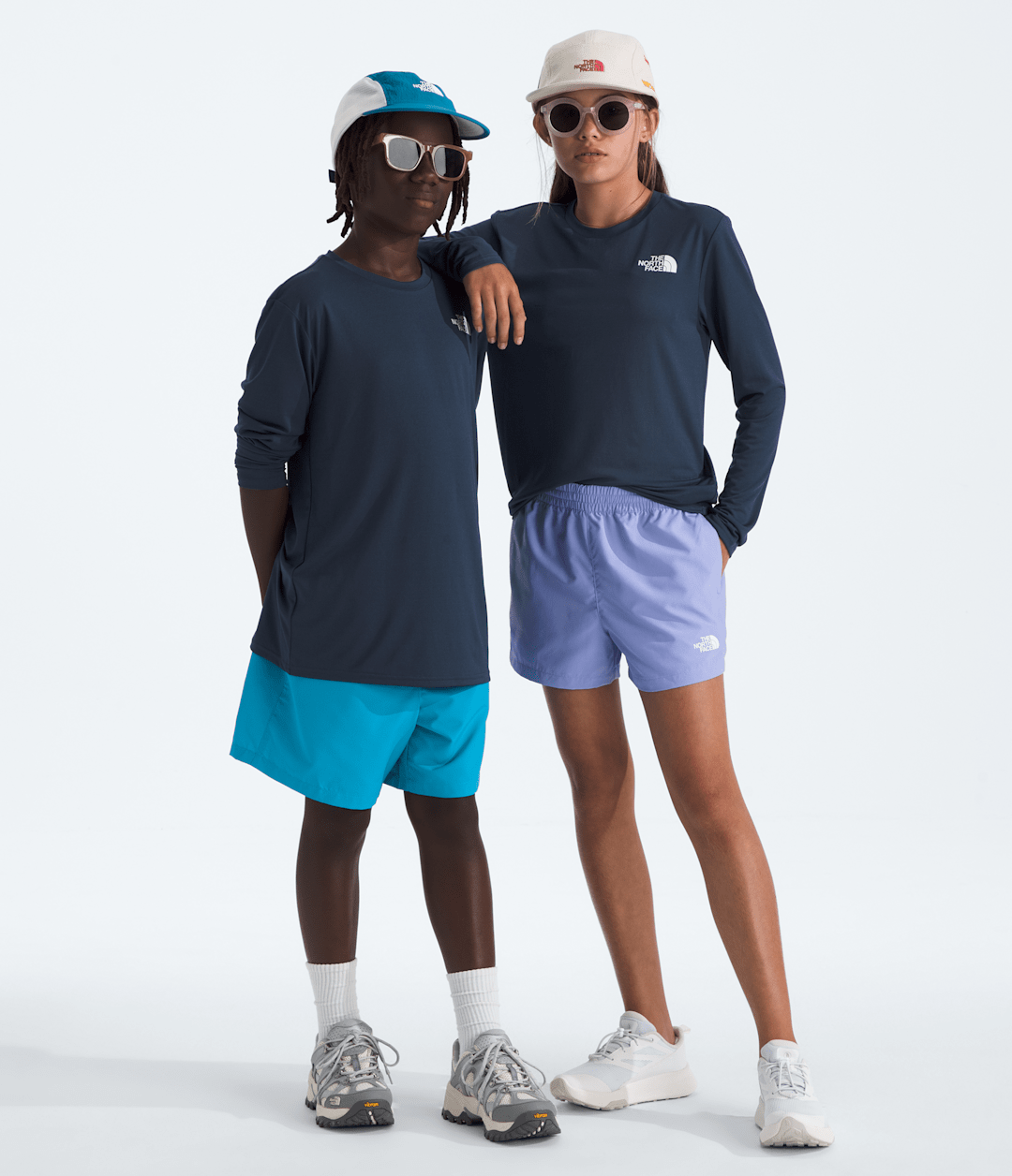 Boys’ & Girls’ 24/7 Long-Sleeve Tee Summit Navy