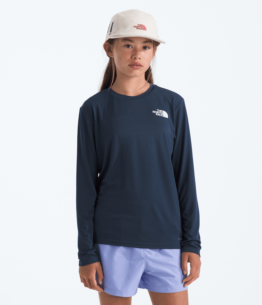 Boys’ & Girls’ 24/7 Long-Sleeve Tee Summit Navy