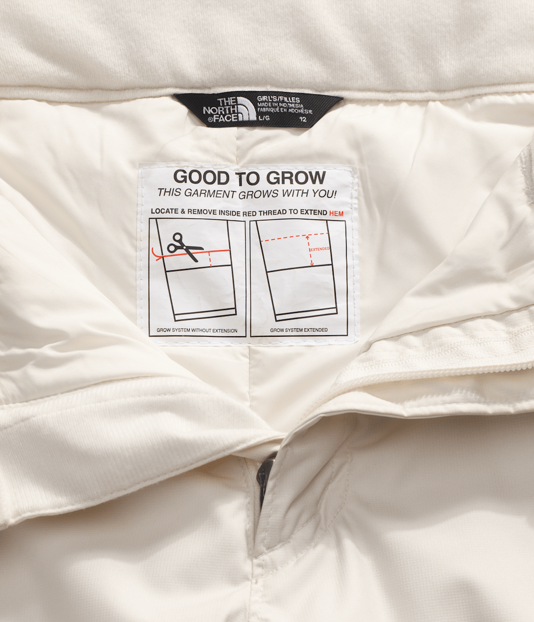 Girls’ Freedom Insulated Pants White Dune