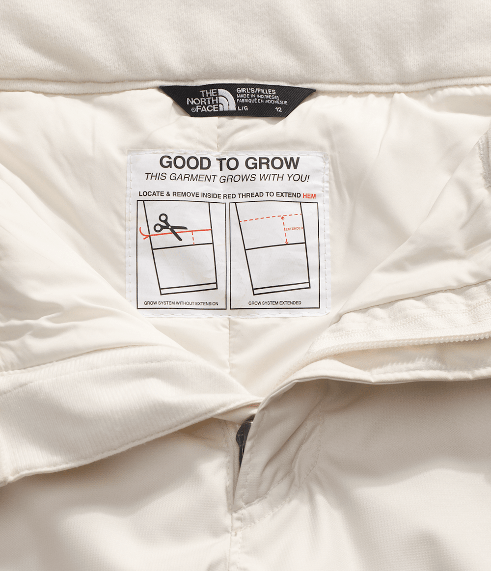 Girls’ Freedom Insulated Pants White Dune