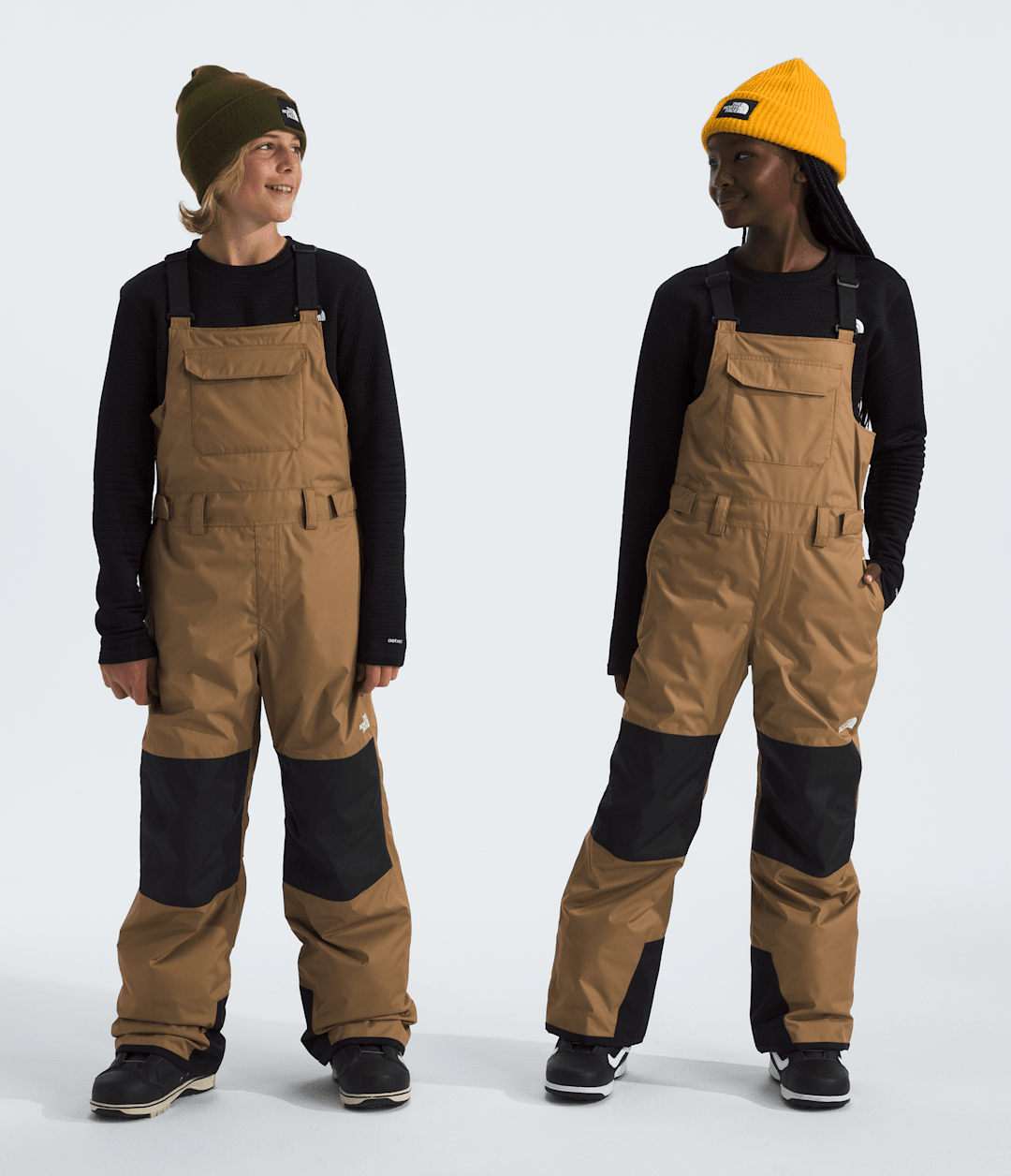 Boys’ & Girls’ Freedom Insulated Bibs Utility Brown