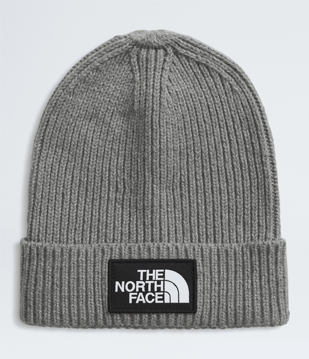 Kids’ TNF™ Logo Box Cuffed Beanie TNF Medium Grey Heather