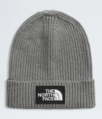 Kids’ TNF™ Logo Box Cuffed Beanie TNF Medium Grey Heather