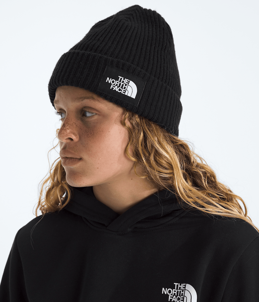 Kids’ Salty Lined Beanie TNF Black