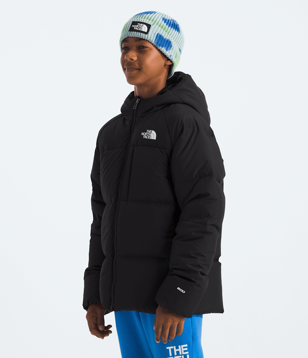 Boys’ North Down Hooded Jacket TNF Black